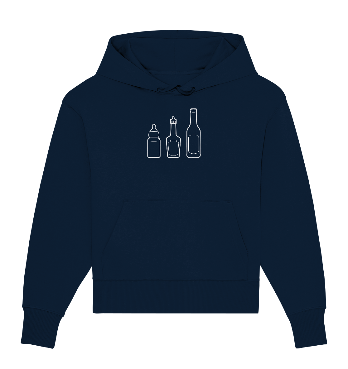 SAARSTOFF APPAREL-Flaschenkind - Oversize Hoodie-Hoodies