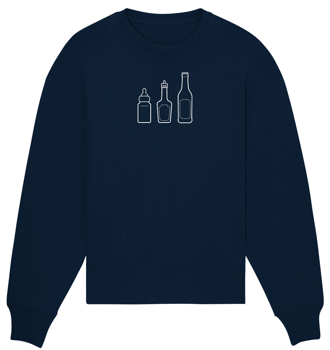 SAARSTOFF APPAREL-Flaschenkind - Oversize Sweatshirt-Sweatshirts