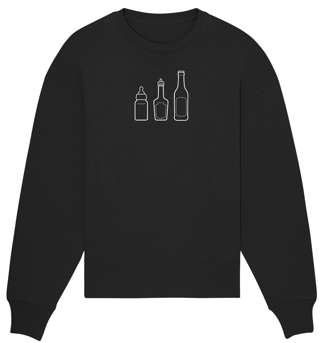 SAARSTOFF APPAREL-Flaschenkind - Oversize Sweatshirt-Sweatshirts